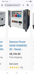 Generateur DIESEL, Bricolage & Construction, Générateurs, Enlèvement ou Envoi, Comme neuf