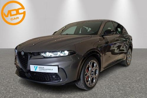 Alfa Romeo Tonale MHEV 160 Sprint Full Option, Auto's, Alfa Romeo, Tonale, Lederen bekleding, Metaalkleur, Hybride Elektrisch/Benzine