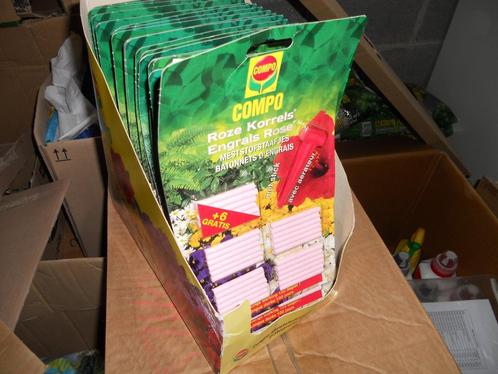 Compo sticks roze kunstmest universele meststof., Tuin en Terras, Aarde en Mest, Kunstmest, Ophalen of Verzenden