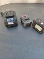Rothenberger 18V Lader + 2 Accu's (3.0Ah), Doe-het-zelf en Bouw, Ophalen, Gebruikt