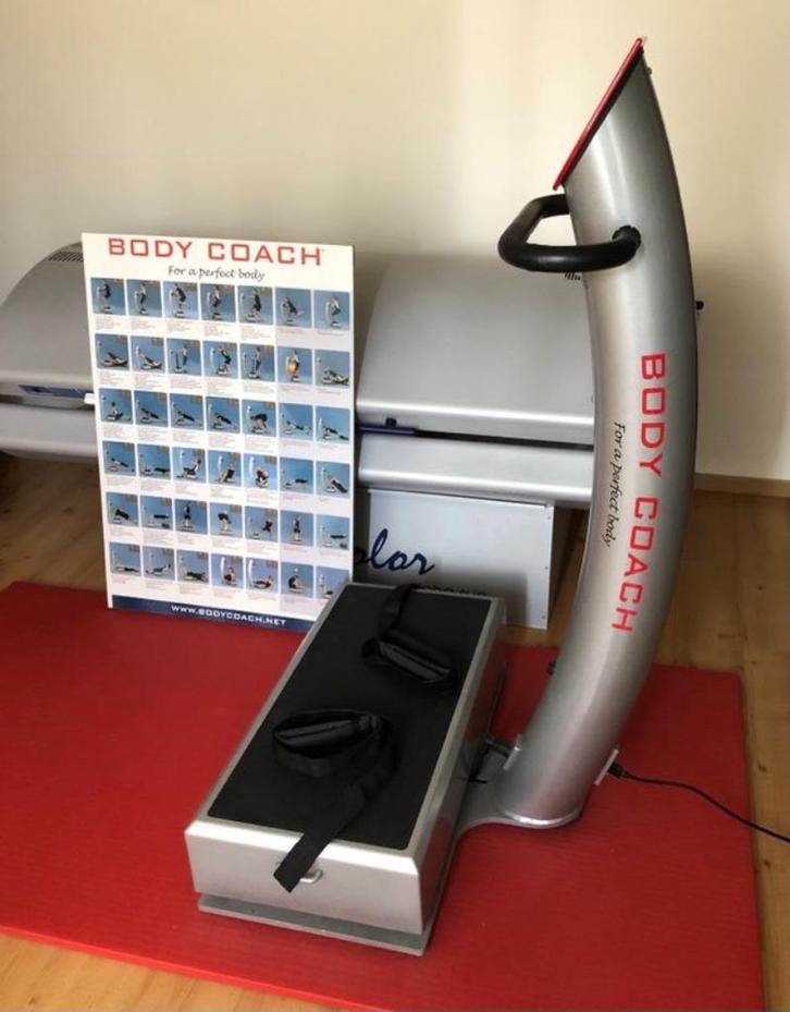 trilplaat BodyCoach, Sport en Fitness, Fitnessapparatuur, Zo goed als nieuw, Trilplaat, Armen, Benen, Borst, Buik, Rug, Metaal