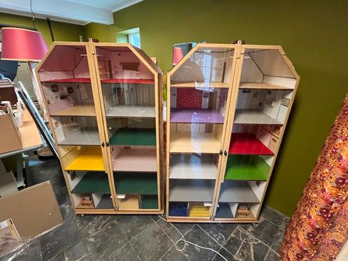 Twee XXL poppenhuizen, Verzamelen, Poppenhuizen en Toebehoren, Poppenhuis, Ophalen