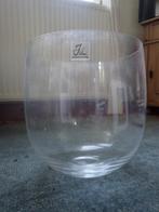 Zeer mooie grote glazen vaas J-Line, Minder dan 50 cm, Glas, Ophalen of Verzenden, Zo goed als nieuw