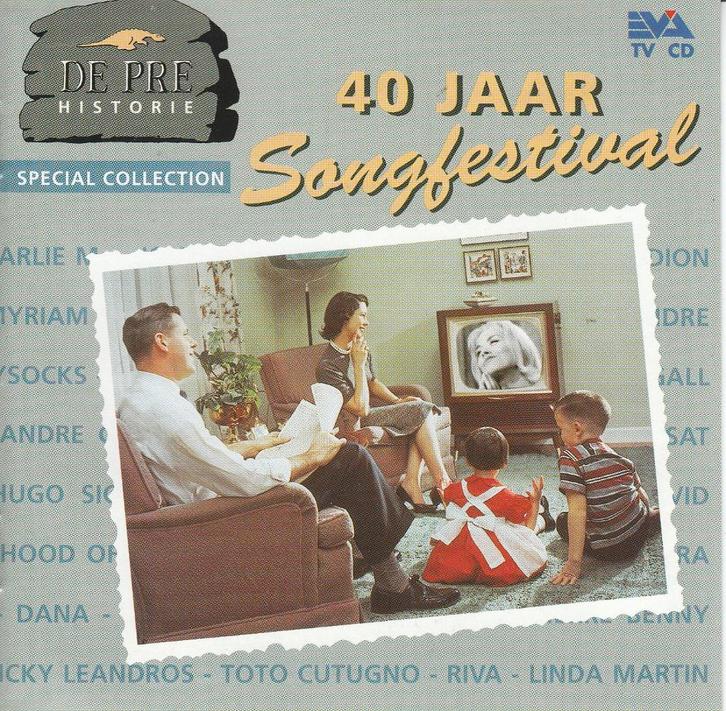 40 jaar songfestival bij de Pre Historie, CD & DVD, CD | Compilations, Pop, Envoi
