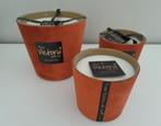 Nieuwe Victoria with Love Velvet Cognac Glamour geurkaarsen, Ophalen of Verzenden, Nieuw, Kaars