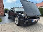 Bmw e30 318i Cabrio, Auto's, Zwart, Cabriolet, Alcantara, Zwart