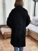 Magnifique manteau de fourrure noir, Enlèvement, Comme neuf