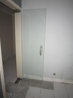 glazen deur, Doe-het-zelf en Bouw, Ophalen, 80 tot 100 cm, Overige typen, 200 tot 215 cm