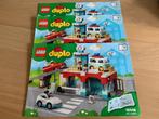 LEGO 10948 DUPLO Parkeergarage en Wasstraat, Ophalen, Zo goed als nieuw, Complete set, Duplo