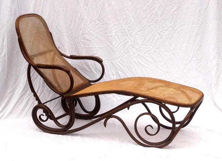 Thonet Relax stoel 1920, Huis en Inrichting, Zetels | Zetels en Chaises Longues, Zo goed als nieuw, Eenpersoons, 150 tot 200 cm