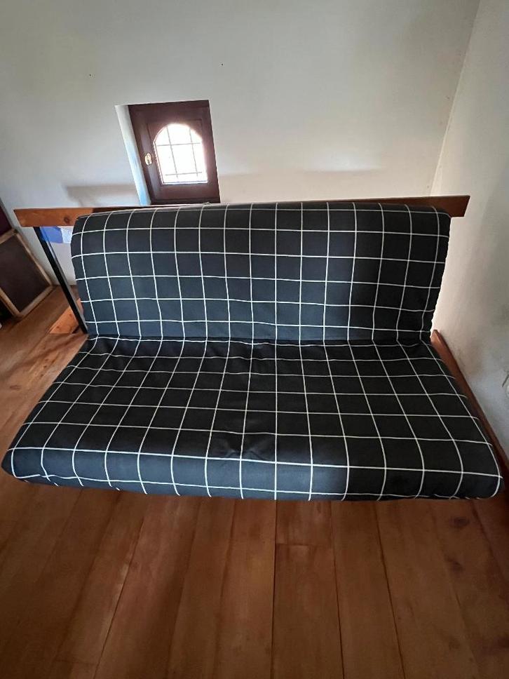 Canapé-lit double PS ikea, Maison & Meubles, Chambre à coucher | Canapés-lits, Utilisé, Noir, Enlèvement