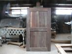 houten tuinpoort, Ophalen