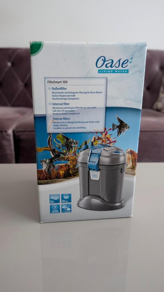 Oase Filtosmart 100, Animaux & Accessoires, Poissons | Aquariums & Accessoires, Comme neuf, Filtre ou CO2, Enlèvement