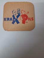 Bierviltje krak-pils, Verzamelen, Ophalen of Verzenden