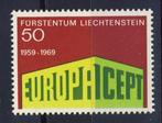 Liechtenstein 1969 - CEPT nr 507 **, Postzegels en Munten, Postzegels | Thematische zegels, Verzenden, Postfris