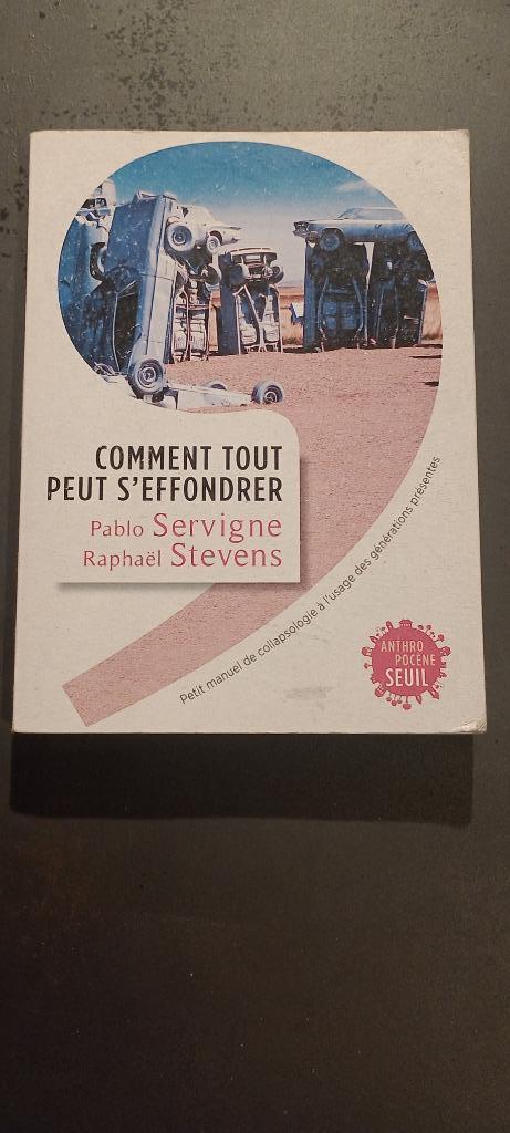 Livre 'Comment tout peut s'effondrer' Pablo Servigne, Raphaë, Livres, Nature, Utilisé, Enlèvement ou Envoi