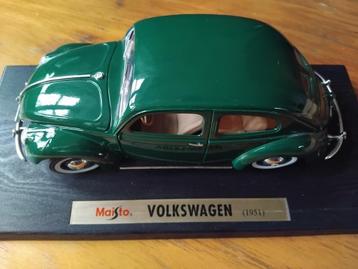 VW Beetle 1951 Miniatuur 1/18 beschikbaar voor biedingen