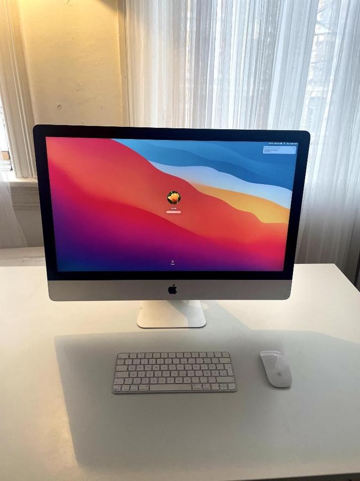 Apple iMac 27 inch Retina 5K (Late 2014) Big Sur, Computers en Software, Apple Desktops, Gebruikt, iMac, SSD, 4 Ghz of meer, 8 GB