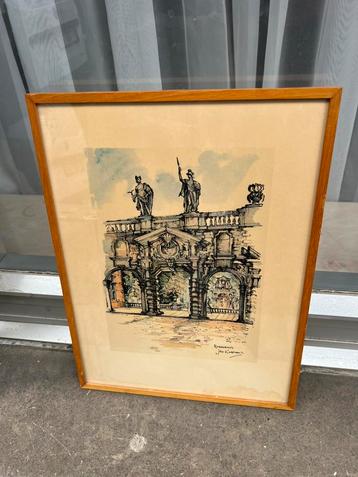 Aquarel, Jan Korthals beschikbaar voor biedingen