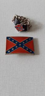 Gesp voor broekriem vlag, Ophalen of Verzenden, Zo goed als nieuw