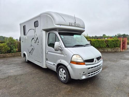 Renault master, Animaux & Accessoires, Chevaux & Poneys | Semi-remorques & Remorques, Utilisé, Autres types, Polyester, Enlèvement