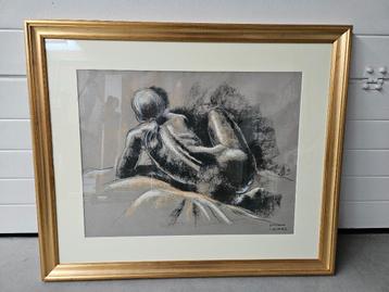 Duriez Irénée naakt tekening , ook beelden gezocht/ Duriez ! beschikbaar voor biedingen