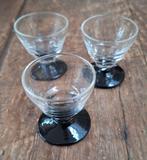 3 borrelglaasjes, Verzamelen, Glas en Drinkglazen, Ophalen of Verzenden, Zo goed als nieuw
