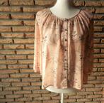 -26- blouse femme t.40 rose et noire - H£M -, Comme neuf, Taille 38/40 (M), Rose, H&M