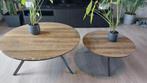 salon tafel, Ophalen, Gebruikt, 50 tot 100 cm, Rond