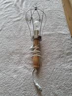hanglamp, Ophalen, Zo goed als nieuw, Hout, Minder dan 50 cm