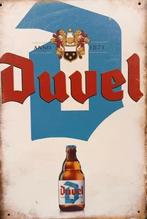 Reclamebord vintage Duvel blue D - mancave poolhouse nieuw, Verzamelen, Ophalen of Verzenden, Nieuw, Reclamebord