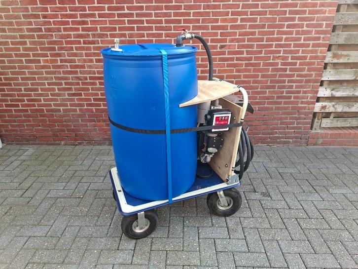 Mobiele Dieseltank met Piusi dieselpomp en filter, Auto diversen, Overige Auto diversen, Ophalen