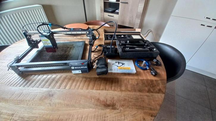 Te koop diode laser compl, type Sculpfun S30 Pro Max. 20W., Computers en Software, Moederborden, Gebruikt, Ophalen