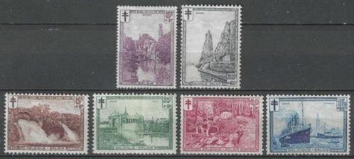 Belgie 1929 - Yvert/OBP 293-298 - Tuberculosebestrijding (PF, Postzegels en Munten, Postzegels | Europa | België, Postfris, Met plakker