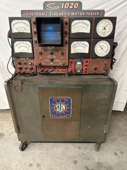 Testeur de moteur de diagnostic électronique Vintage SUN 102, Autos : Divers, Autos divers Autre, Enlèvement ou Envoi