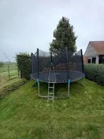 Trampoline dia 400cm met net te koop, Kinderen en Baby's, Speelgoed | Buiten | Trampolines, Ophalen of Verzenden, Zo goed als nieuw