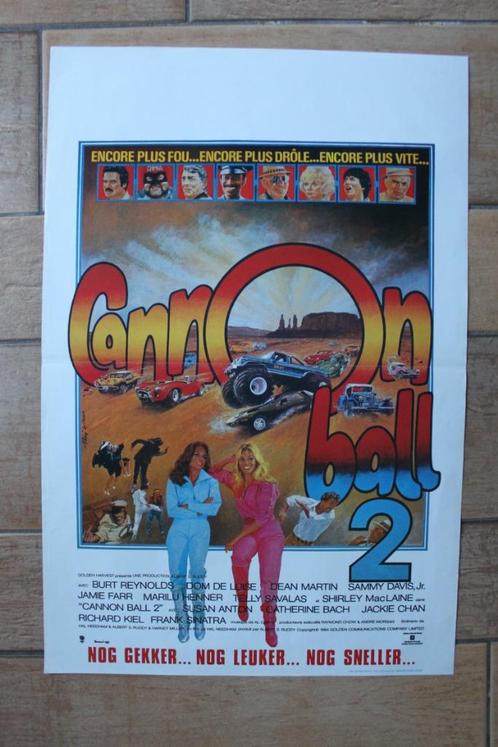filmaffiche Dean Martin Cannonball Run 2 filmposter, Verzamelen, Posters, Zo goed als nieuw, Film en Tv, A1 t/m A3, Rechthoekig Staand