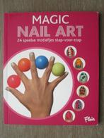 Boekje Magic Nail Art - nagel ontwerpen voor thuis, Handtassen en Accessoires, Ophalen of Verzenden, Handen en Nagels, Zo goed als nieuw