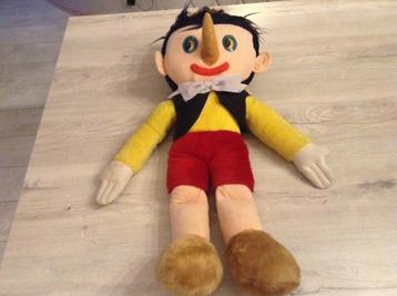 Dinsey Pinocchio vintage pluche character (55 cm) beschikbaar voor biedingen