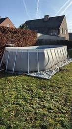 Bestway zwembad 5x2,7x1,2 met zandfilterpomp, Tuin en Terras, Ophalen, Zo goed als nieuw