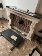 Schouwmantel met granieten vloerstuk, Huis en Inrichting, Ophalen, Gebruikt, Overige soorten