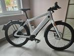 Stromer ST3 pinion wit sport large KRASVRIJ!, Fietsen en Brommers, Elektrische fietsen, Ophalen, Zo goed als nieuw, 50 km per accu of meer
