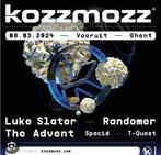 2 places pour la kozzmozz à Ghent, Tickets & Billets, Concerts | House, Techno & Trance, Deux personnes, Mars