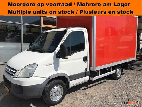 Iveco Daily 35S10 2.3 HPi Agile Euro 4 Koffer Bakwagen Laadk, Autos, Camionnettes & Utilitaires, Entreprise, ABS, Attache-remorque