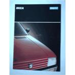 Seat Ibiza Brochure 1988 #1 Nederlands, Livres, Autos | Brochures & Magazines, Utilisé, Enlèvement ou Envoi