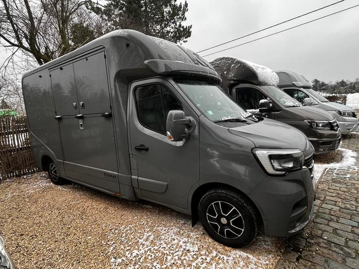 Aparte Krismar vol opties 34000km!!! Paardencamionette, Dieren en Toebehoren, Paarden en Pony's | Trailers en Aanhangwagens, Zo goed als nieuw