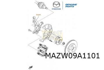 Mazda 2 (4/15-2/20) (DJ) Fusee Links voor Origineel! DA7J330