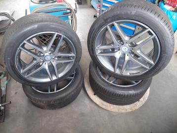 Originele AMG breedset velgen met zomerbanden beschikbaar voor biedingen
