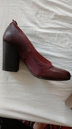 Lederen pumps maat 39 1/2, Ophalen, Zo goed als nieuw, Pumps
