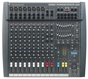 Soundcraft Powerstation 600 Console de mixage amplifiée. beschikbaar voor biedingen